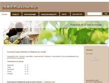 Tablet Screenshot of ekt-palvelu.fi